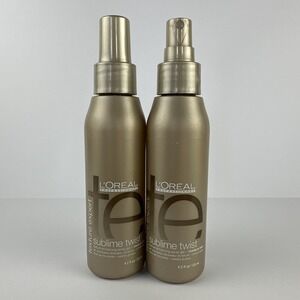 2 x Loreal Texture Spray Gel Expert Sublime Twist 4.2 oz New